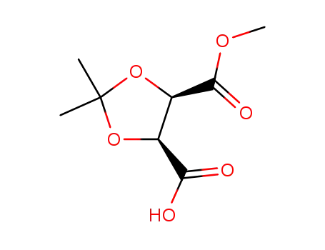 (+/-)-(R,S)-2,3-di-O-isopropylidenetartaric acid monomethyl ester