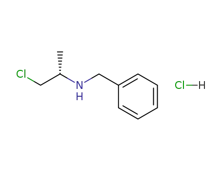 N-benzyl-N-(2-chloro-1-methylethyl)amine hydrochloride