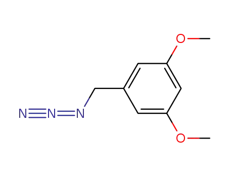 Molecular Structure of 712329-47-0 (Benzene, 1-(azidomethyl)-3,5-dimethoxy-)