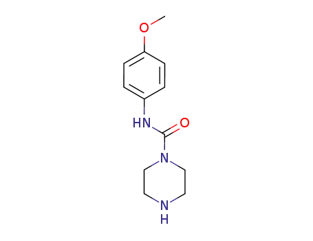piperazine-1-carboxylic acid (4-methoxy-phenyl)-amide