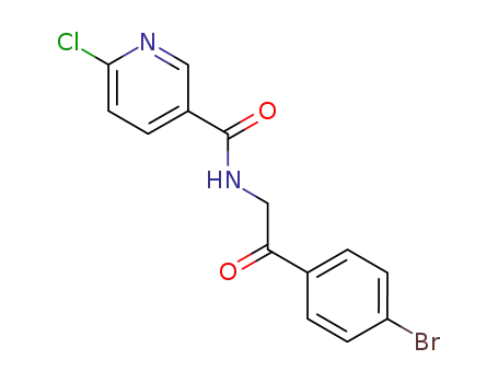 N-[2-(4-bromo-phenyl)-2-oxo-ethyl]-6-chloro-nicotinamide