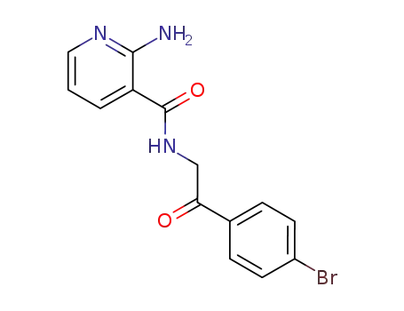 2-amino-N-[2-(4-bromo-phenyl)-2-oxo-ethyl]-nicotinamide