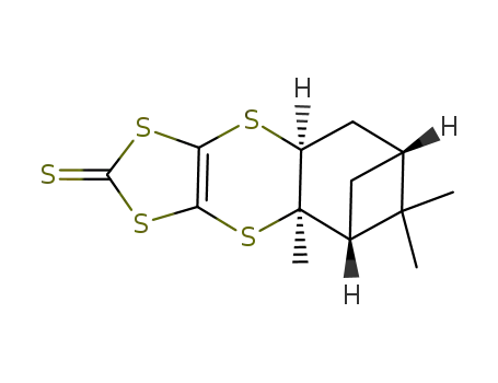 (4aR,5R,7S,8aS)-4a,5,6,7,8,8a-hexahydro-5,7-methano-4a,6,6-trimethyl-1,3-dithiolo[4,5-b][1,4]benzodithiin-2-thione