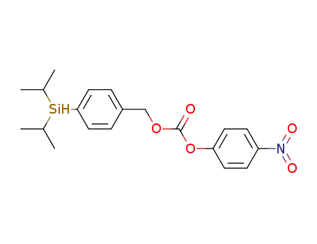 carbonic acid 4-(diisopropyl-silanyl)-benzyl ester 4-nitrophenyl ester