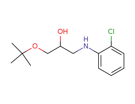 1-tert-butoxy-3-(2-chloro-phenylamino)-propan-2-ol