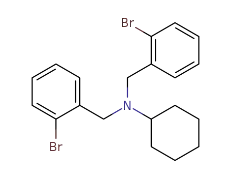 N,N-bis(2-bromobenzyl)-N-cyclohexylamine