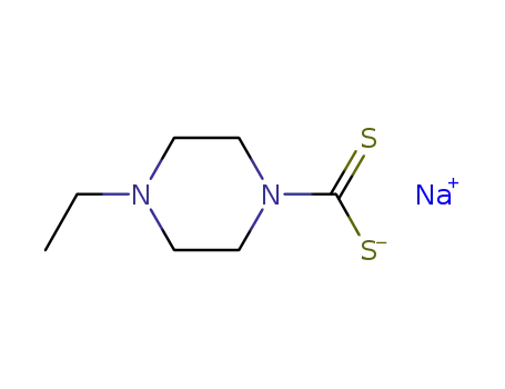 sodium (4-N-ethyl)piperazine-1-carbodithioate