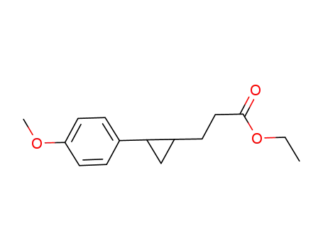 ethyl 3-[2-(4-methoxyphenyl)cyclopropyl]propionate