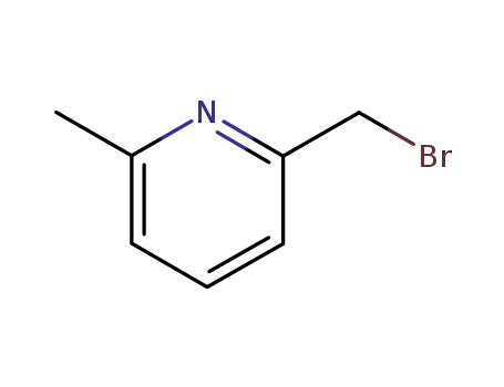 Molecular Structure of 68470-59-7 (2-(Bromomethyl)-6-methylpyridine)