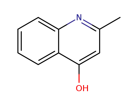 Molecular Structure of 607-67-0 (4-Hydroxy-2-methylquinoline)