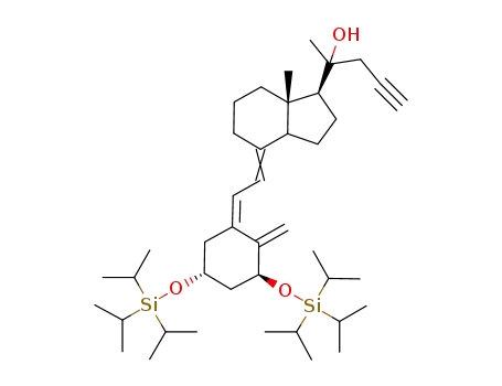 1α,3β-bis-triisopropylsilyloxy-20-propargyl-20-hydroxy-9,10-secopregna-5(E),7,10(19)-triene