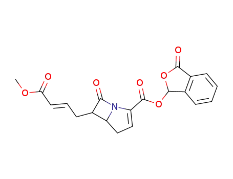 phthalidyl 6-(3-methoxycarbonylprop-2-ene-1-yl)-7-oxo-1-azabicyclo[3.2.0]hept-2-ene-2-carboxylate