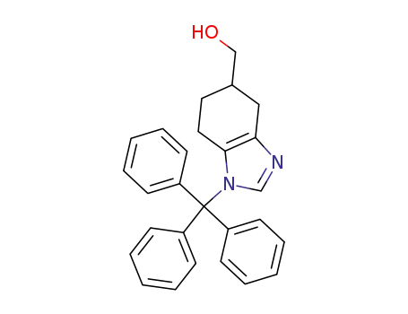 (1-(triphenylmethyl)-4,5,6,7-tetrahydro-1H-benzimidazol-5-yl)methanol
