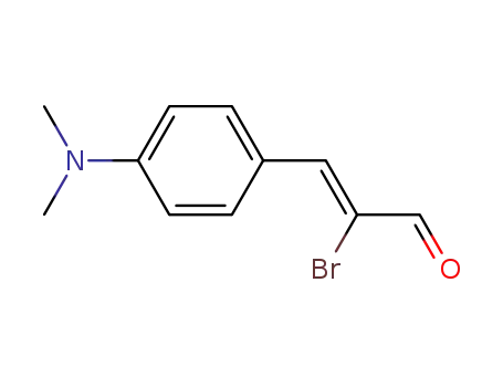 (Z)-2-bromo-3-(4-(dimethylamino)phenyl)acrylaldehyde