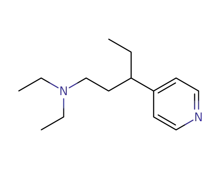 3-(pyridin-4-yl)-1-diethylaminopentane