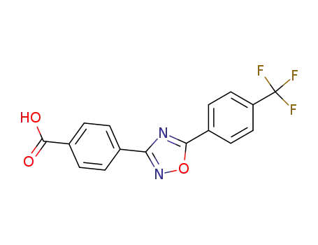 4-[5-(4-trifluoromethylphenyl)-1,2,4-oxadiazol-3-yl]benzoic acid