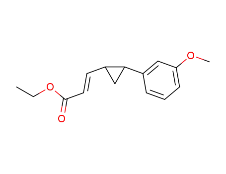 ethyl (2E)-3-[2-(3-methoxyphenyl)cyclopropyl]prop-2-enoate
