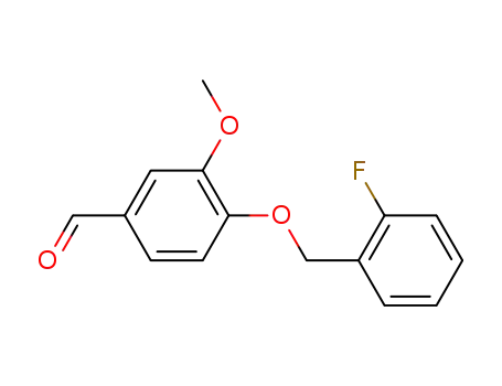 4-((2-fluorobenzyl)oxy)-3-methoxybenzaldehyde