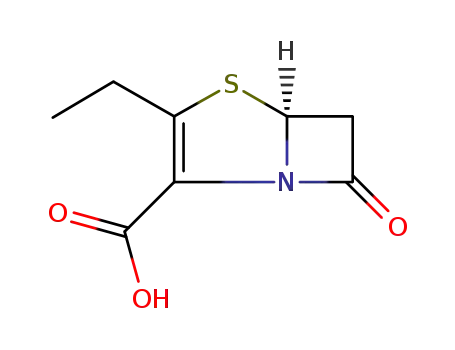 2-ethylpenem-3-carboxylic acid