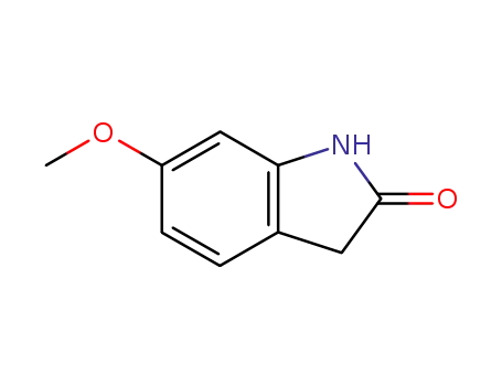 Molecular Structure of 7699-19-6 (6-Methoxy-2-oxindole)