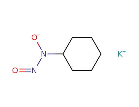 Molecular Structure of 27697-50-3 (N-cyclohexyl-N-nitrosohydroxylamine, potassium salt)