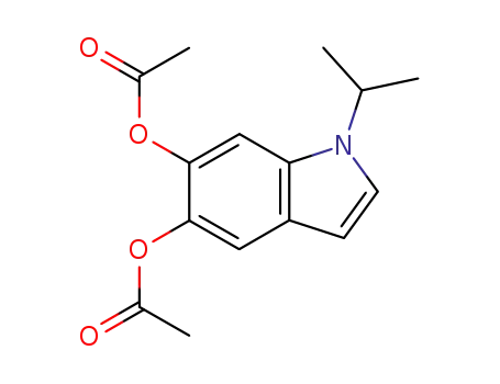 N-isopropyl-5,6-diacetoxyindole