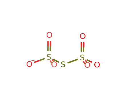 Molecular Structure of 15579-17-6 (thiodisulfate)