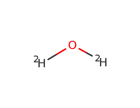 Molecular Structure of 7789-20-0 (DEUTERIUM OXIDE)