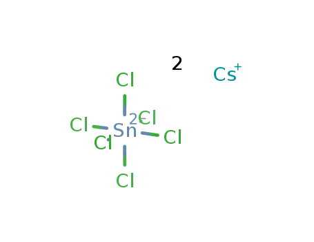 cesium hexachloro-stannate(IV)