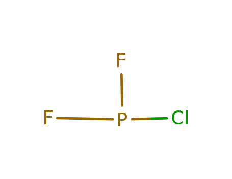 Molecular Structure of 14335-40-1 (phosphorous chloride difluoride)