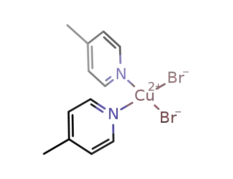 bis(4-methylpyridine) copper(II) dibromide