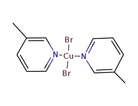 bis(3-methylpyridine) copper(II) bromide