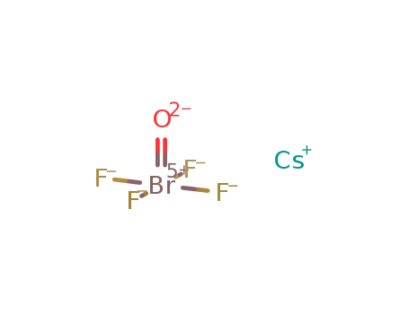 Cs(1+)*BrOF4(1-)=CsBrOF4