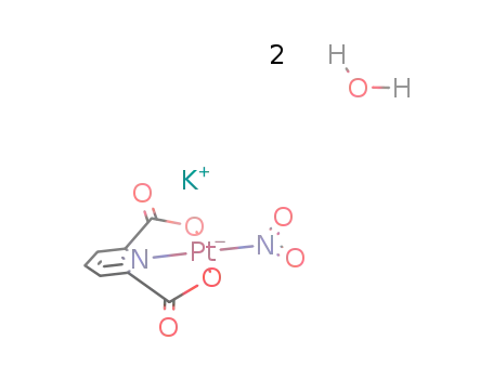 potassium nitro(pyridine-2,6-dicarboxylato)platinate(II) dihydrate
