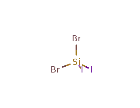 Molecular Structure of 13550-39-5 (dibromo(diiodo)silane)