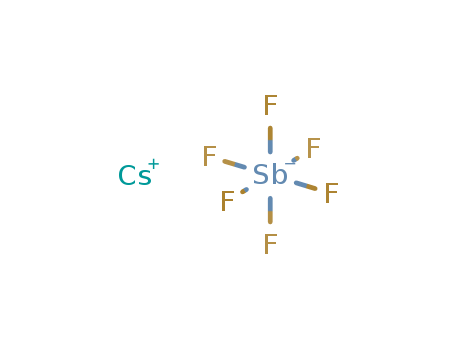 Antimonate(1-),hexafluoro-, cesium, (OC-6-11)- (9CI)