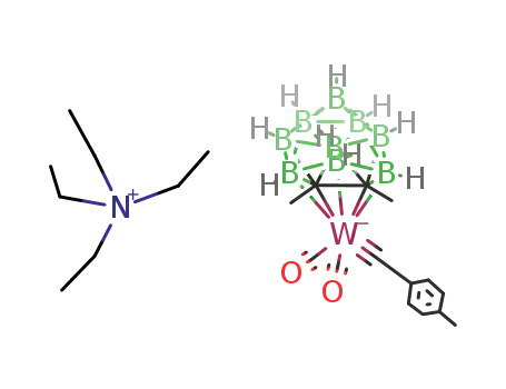 NEt4{W(CC6H4Me-4)(CO)2(η5-C2B9H9Me2)}