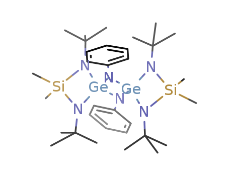1,3,5,7,9,10-Hexaaza-2,8-disila-4,6-digermadispiro[3.1.3.1]decane, 1,3,7,9-tetrakis(1,1-dimethylethyl)-2,2,8,8-tetramethyl-5,10-diphenyl-