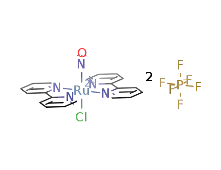 trans-chloronitrosylbis(2,2'-bipyridine)ruthenium(PF6)2