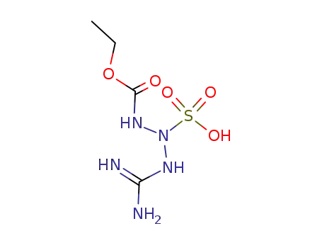 1-ethoxycarbonyl-3-carbamimidoyl-triazane-2-sulfonic acid