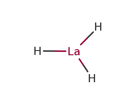 Molecular Structure of 13864-01-2 (lanthanum trihydride)