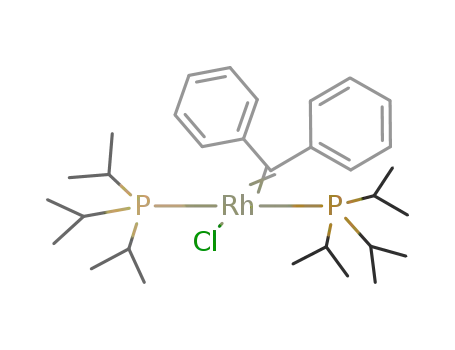 trans-chlorobis(triisopropylphosphine)diphenylcarbenerhodium(I)