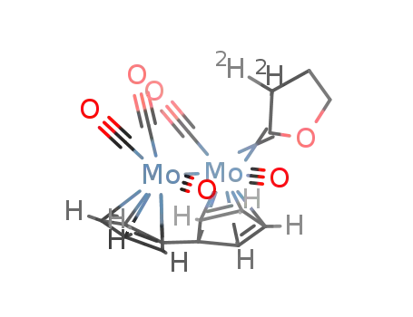 (η5:η5-fulvalene)pentacarbonyl(3,3-dideuterio-1-oxacyclopent-2-ylidene)dimolybdenum