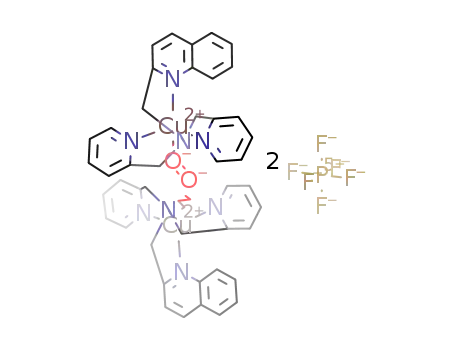 (μ-1,2-peroxo)bis(bis(2-pyridylmethyl)(2-quinolylmethyl)amine)copper(II) bis(hexafluorophosphate)