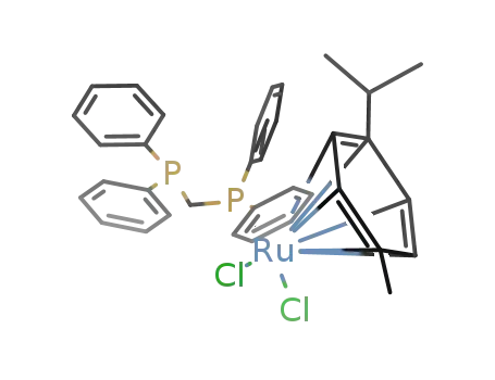 [(η6-p-cymene)RuCl2(η1-bis(diphenylphosphino)methane)]