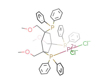 cis-dichloro[η(2)-cis,cis-1,3,5-tris(diphenylphosphino)-1,3,5-tris-(methoxymethyl)cyclohexane]platinum(II)