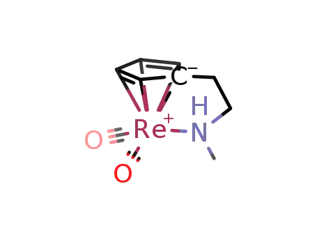 (CO)2ReNH(CH3)C2H4(η(5)-C5H4)