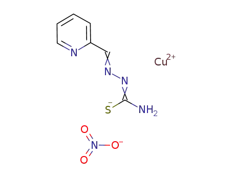 Cu(pyridine-2-carbaldehyde thiosemicarbazone)(NO3)