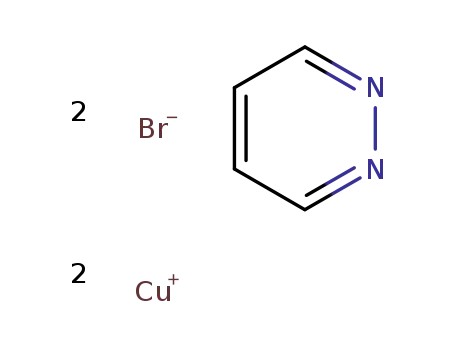 poly[(CuBr)2(pyridazine-N,N)]