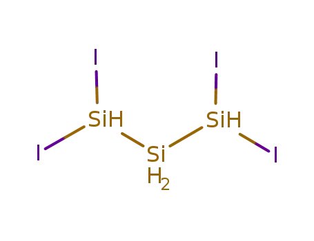 Molecular Structure of 192330-84-0 (Trisilane, 1,1,3,3-tetraiodo-)